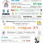 Békás Kerékpáros Teljesítménytúra 2015